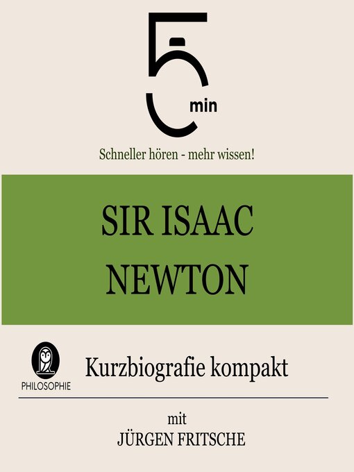 Title details for Sir Isaac Newton by 5 Minuten - Wait list